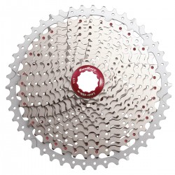 SUNRACE CASSETTE MTB 11S - 11-46 SILVER SUNRACE CASSETTE MTB 11S - 11-46 SILVER
