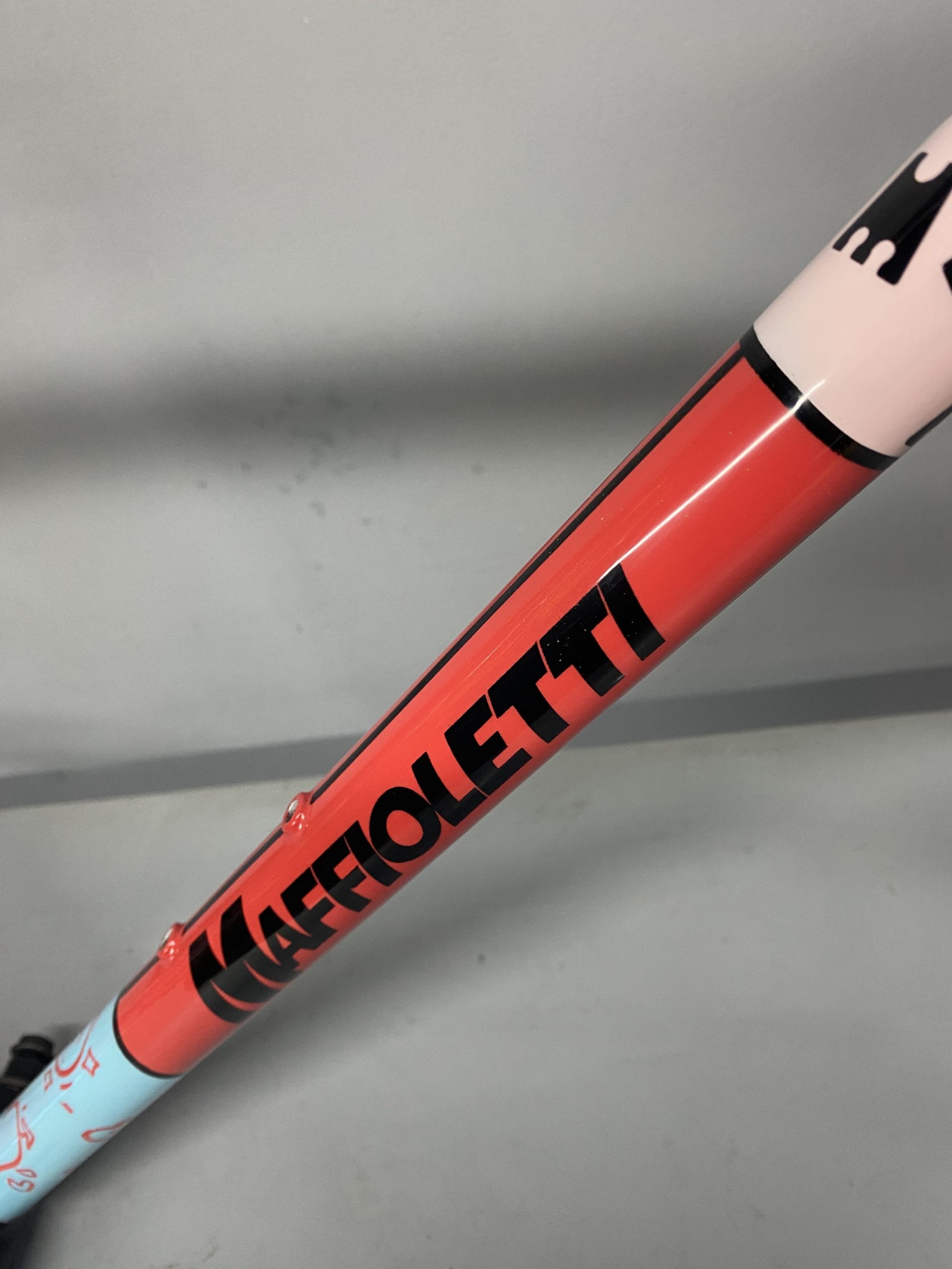 Maffioletti custom painted bicycle frame Athens