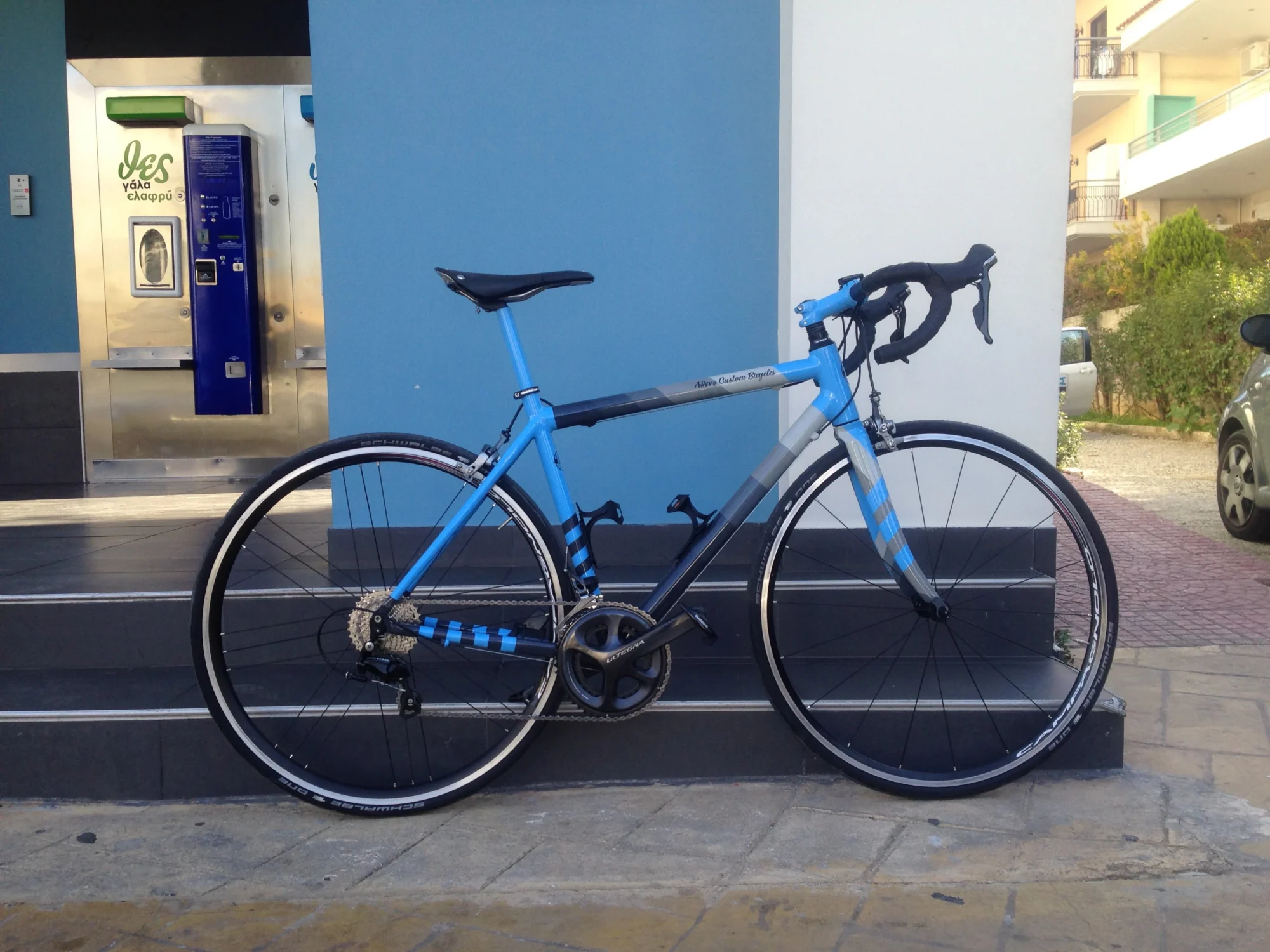 Ideal Stage custom βαφή από Athens Custom Bicycles Αθήνα