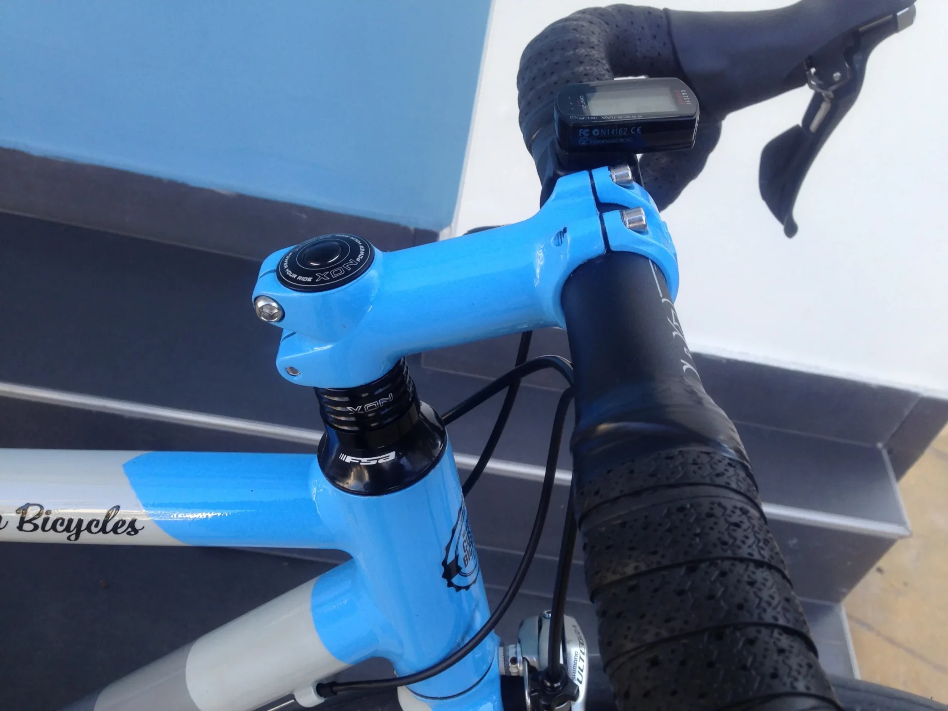 Ideal Stage custom βαφή από Athens Custom Bicycles Αθήνα